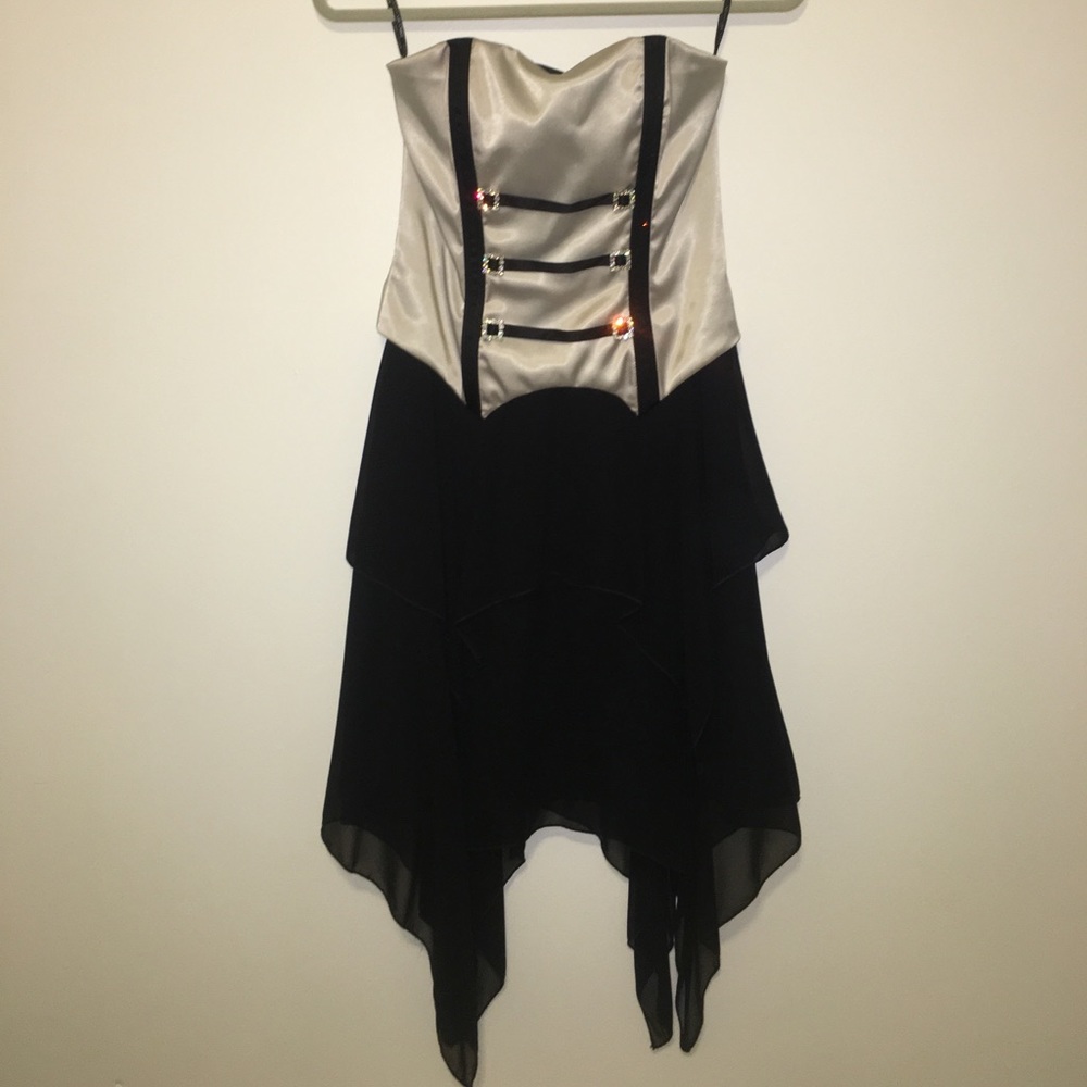 Strapless Jessica McClintock Dress size 6